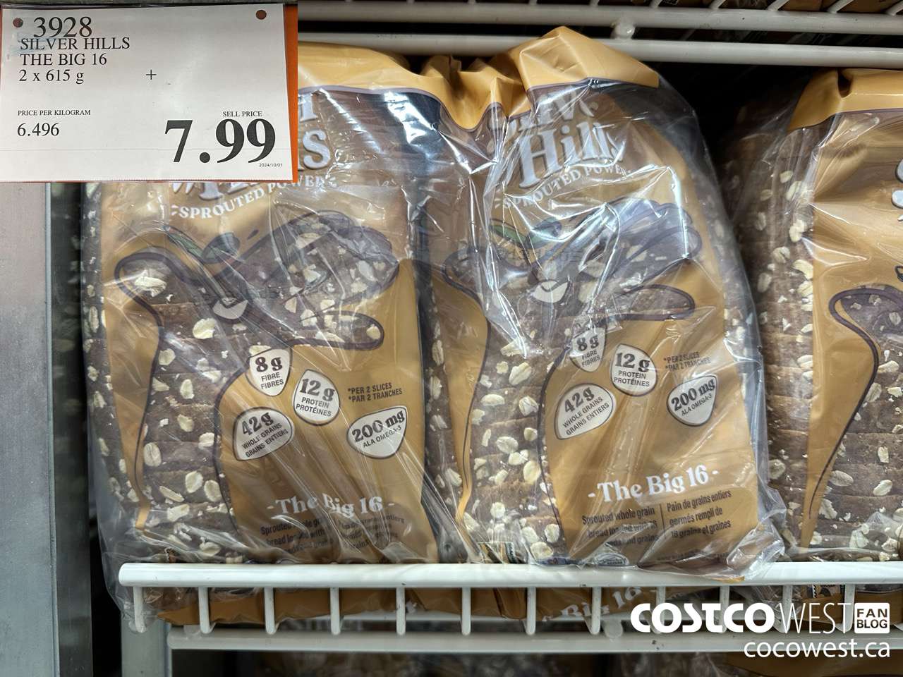 3928 SILVER HILLS THE BIG 16 2 x 615 g $7.99