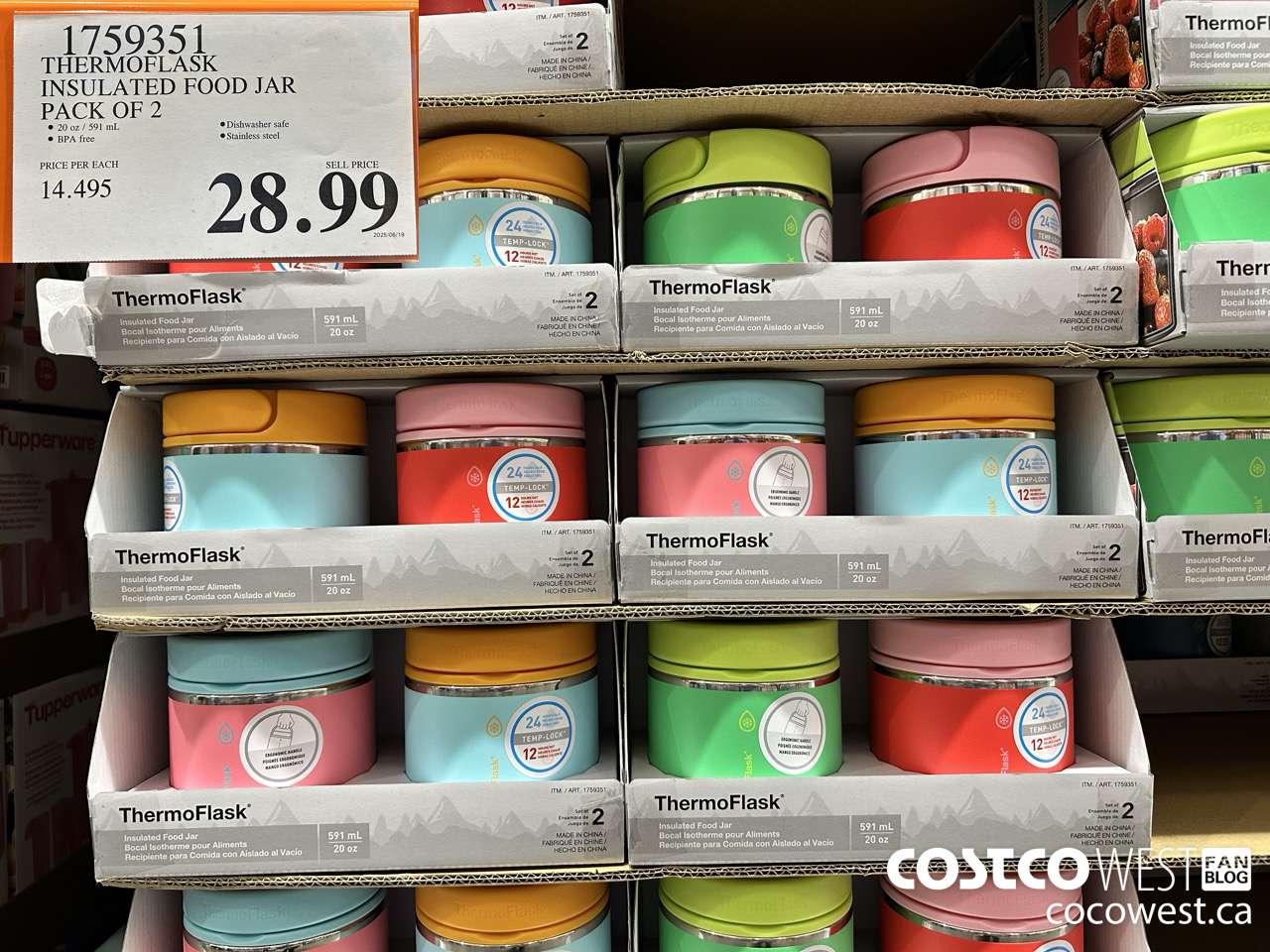 1759351 THERMOFLASK INSULATED FOOD JAR PACK OF 2 $28.99