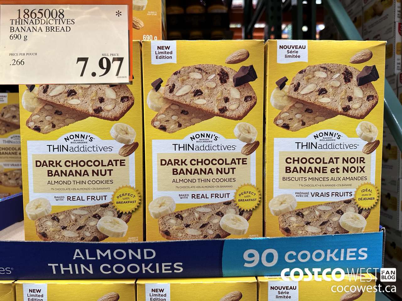 1865008 THINADDICTIVES BANANA BREAD 690G $7.97