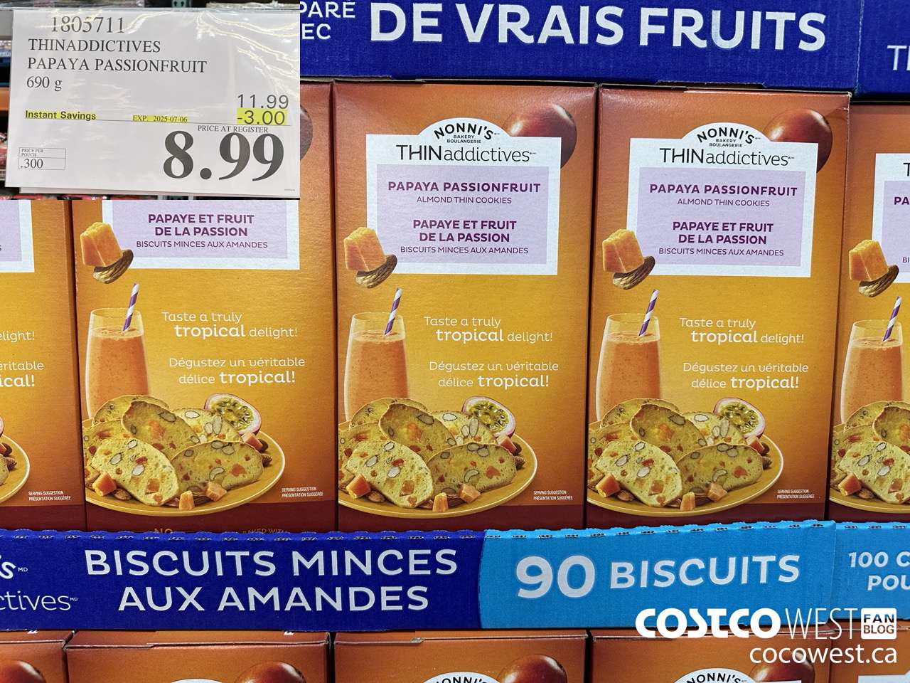 1805711 THINADDICTIVES PAPAYA PASSIONFRUIT 690G ($3.00 INSTANT SAVINGS EXPIRES ON 2025-07-06) $8.99