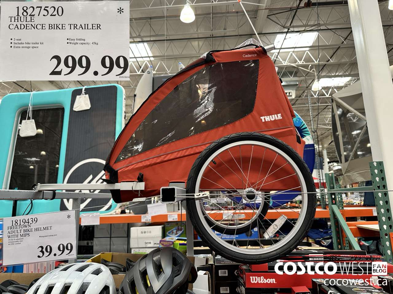 1827520 THULE CADENCE BIKE TRAILER $299.99
