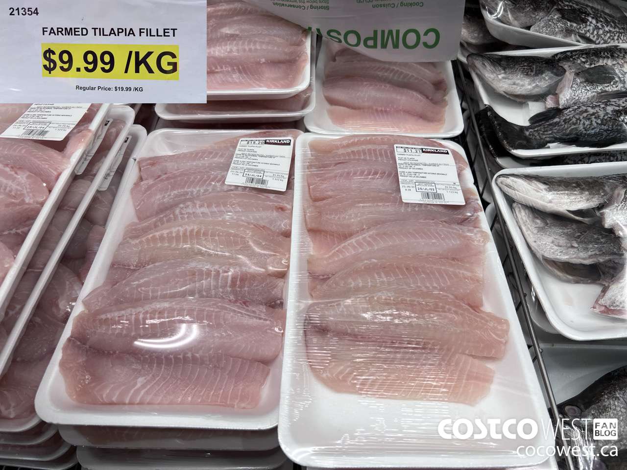 21354 TILAPIA FILLETS ($10.00 INSTANT SAVINGS) $9.99