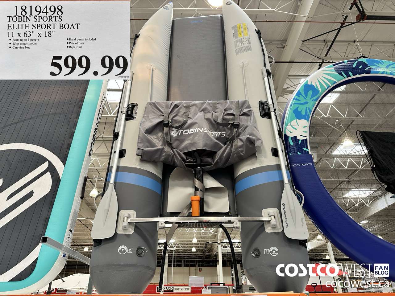 1819498 TOBIN SPORTS ELITE SPORT BOAT 11 X 63