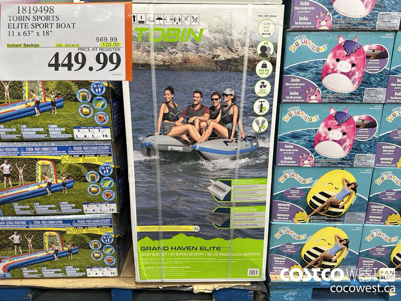 1819498 TOBIN SPORTS ELITE SPORT BOAT 11 X 63