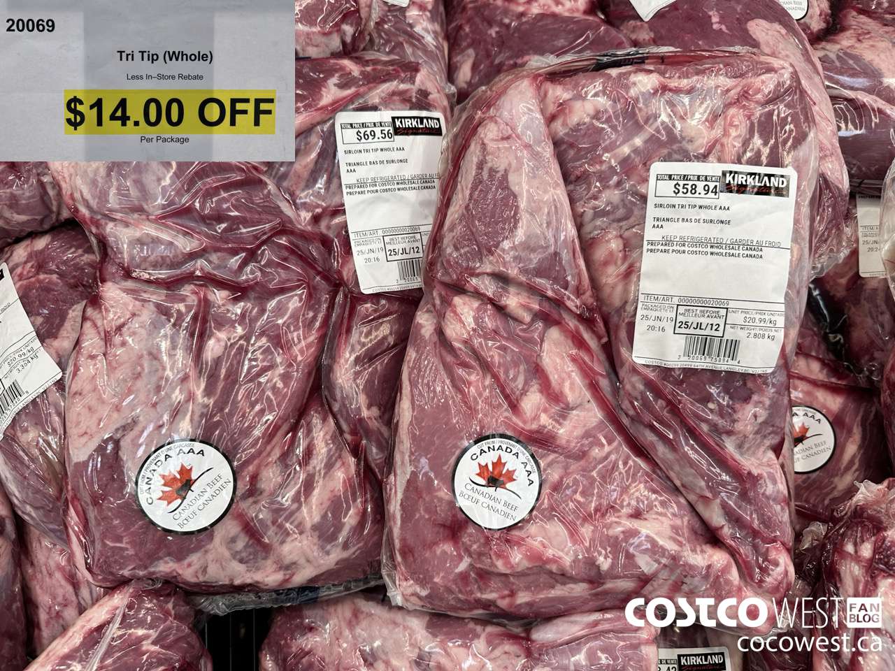 20069 TRI TIP WHOLE ($14.00 INSTANT SAVINGS)