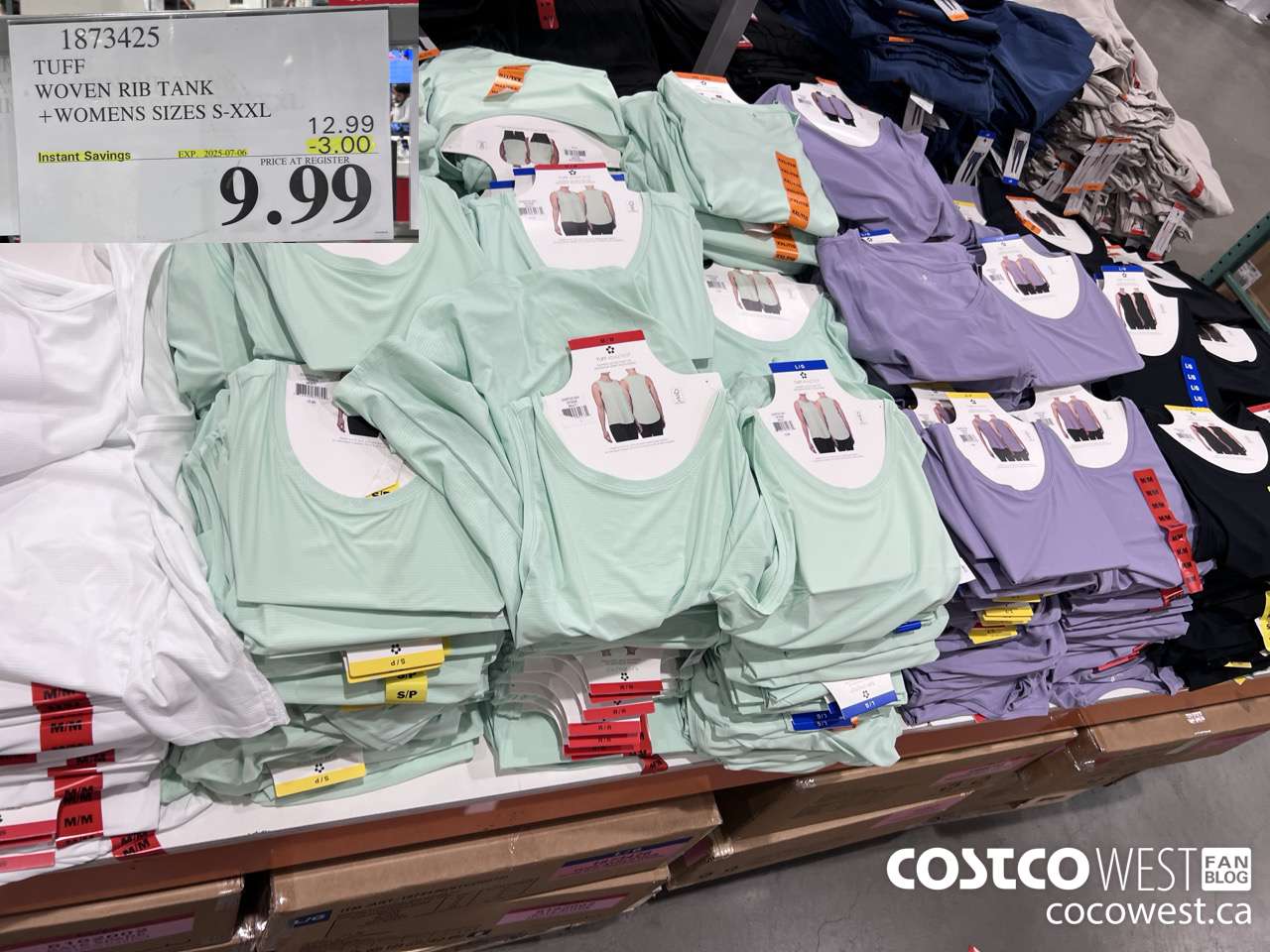 1873425 TUFF WOVEN RIB TANK WOMENS SIZES S-XXL ($3.00 INSTANT SAVINGS EXPIRES ON 2025-07-06) $9.99