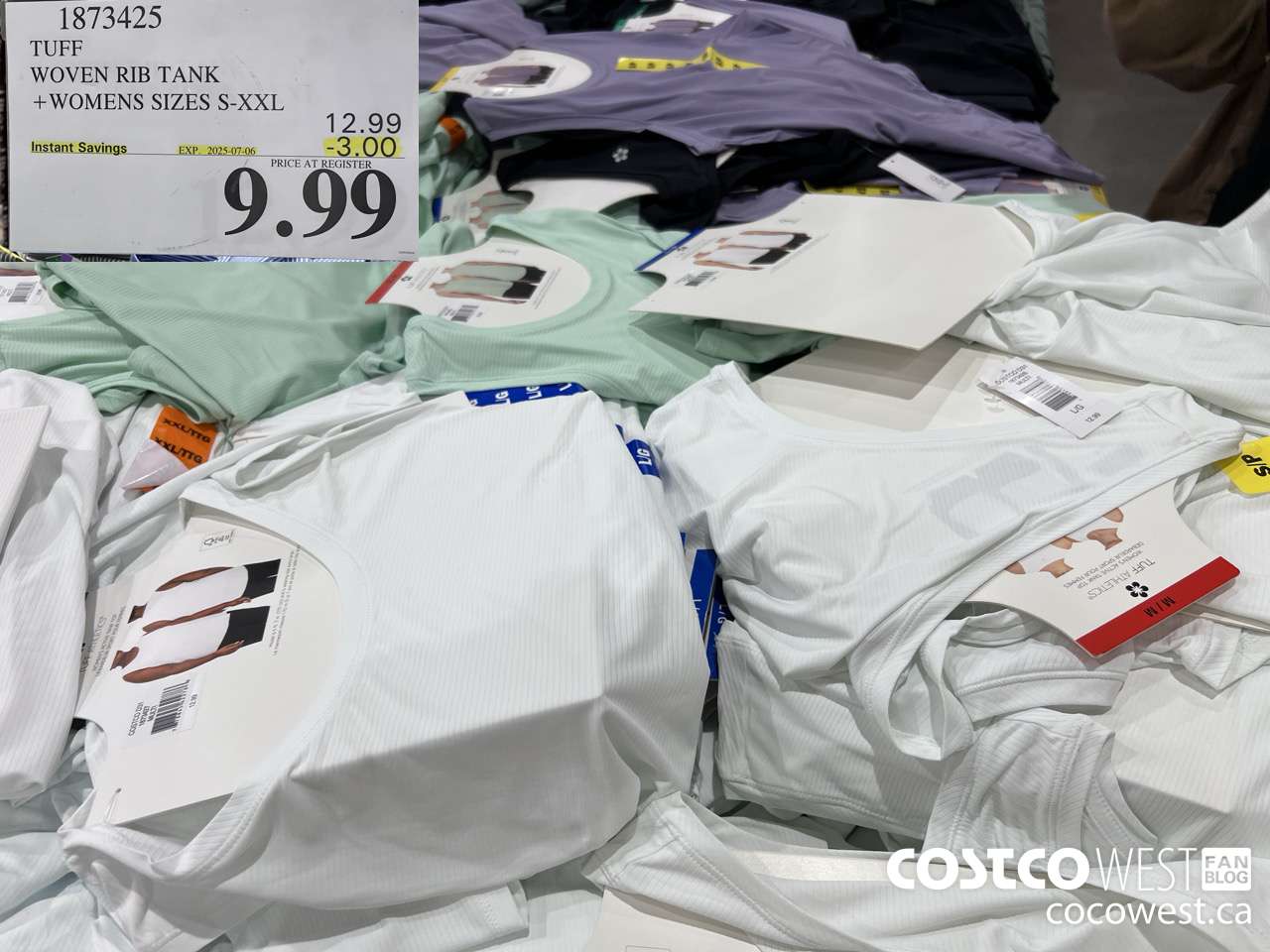 1873425 TUFF WOVEN RIB TANK WOMENS SIZES S-XXL ($3.00 INSTANT SAVINGS EXPIRES ON 2025-07-06) $9.99