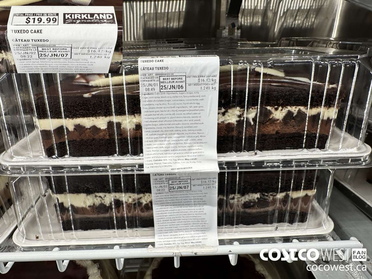 23133 TUXEDO CAKE $19.99