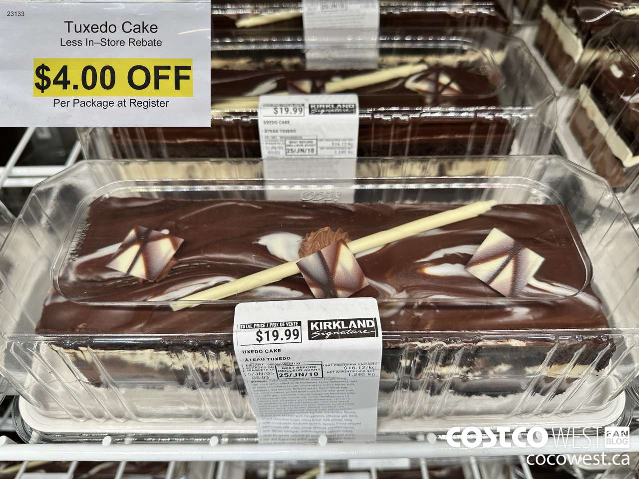 23133 TUXEDO CAKE ($4.00 INSTANT SAVINGS)