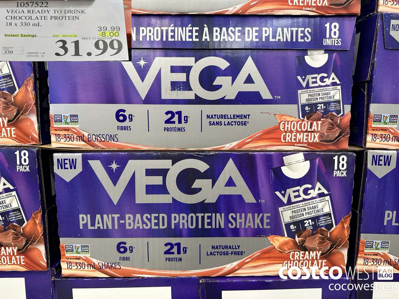 1057522 VEGA READY TO DRINK CHOCOLATE PROTEIN 1 X 330ML ($8.00 INSTANT SAVINGS EXPIRES ON 2025-07-06) $31.99