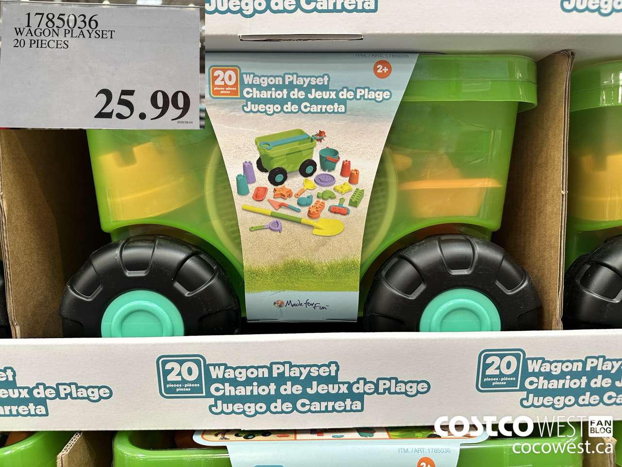 1785036 WAGON PLAYSET 20 PIECES $25.99
