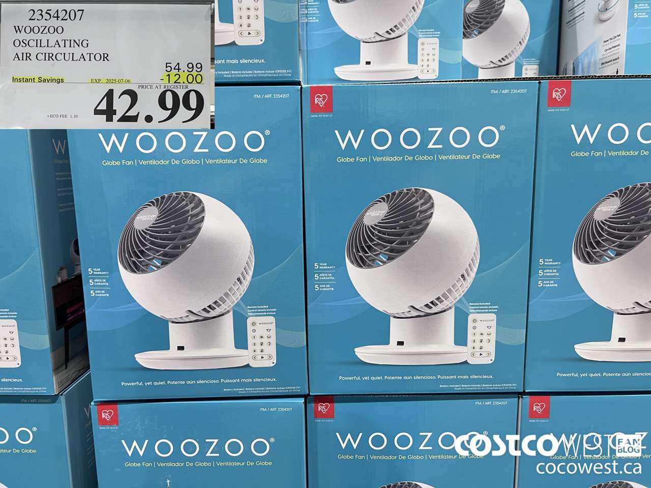 2354207 WOOZOO OSCILLATING AIR CIRCULATOR ($12.00 INSTANT SAVINGS EXPIRES ON 2025-07-06) $42.99