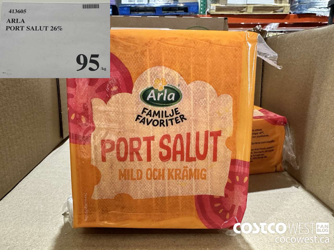 413605 ARLA PORT SALUT 26% $95.00