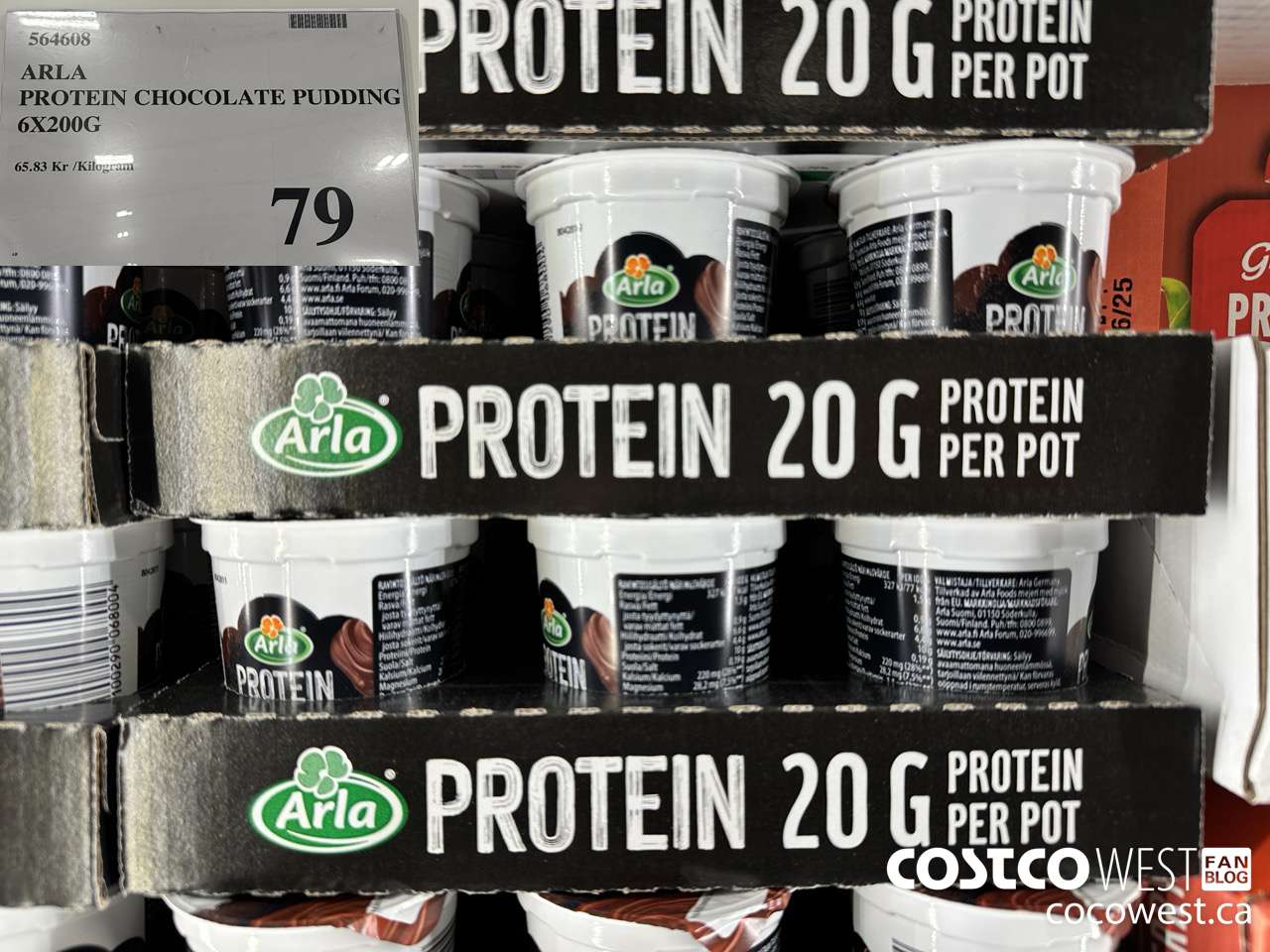 564608 ARLA PROTEIN CHOCOLATE PUDDING 5 X 200G $79.00