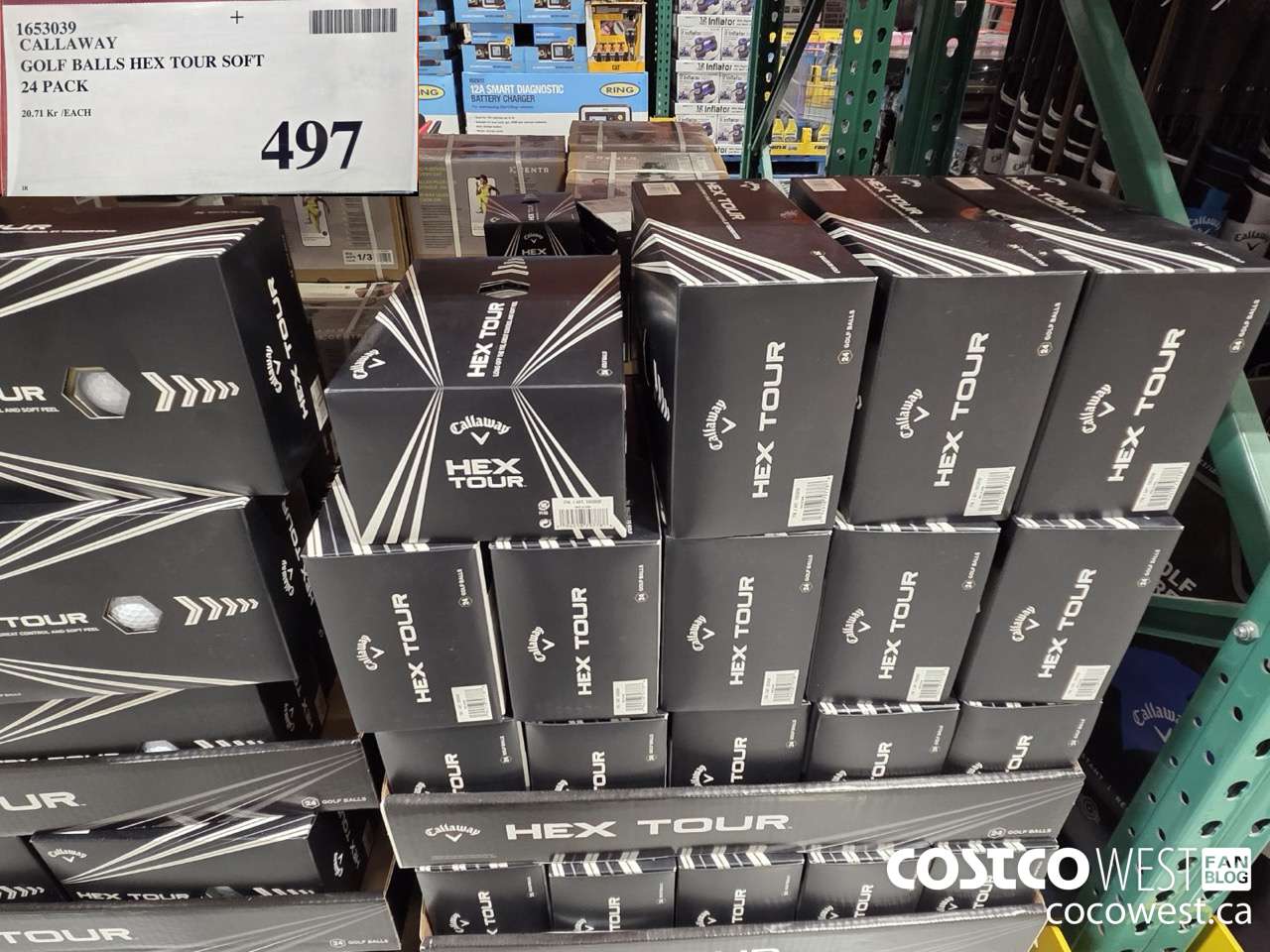 1653039 CALLAWAY GOLF BALLS HEX TOUR SOFT 24 PACK $497.00