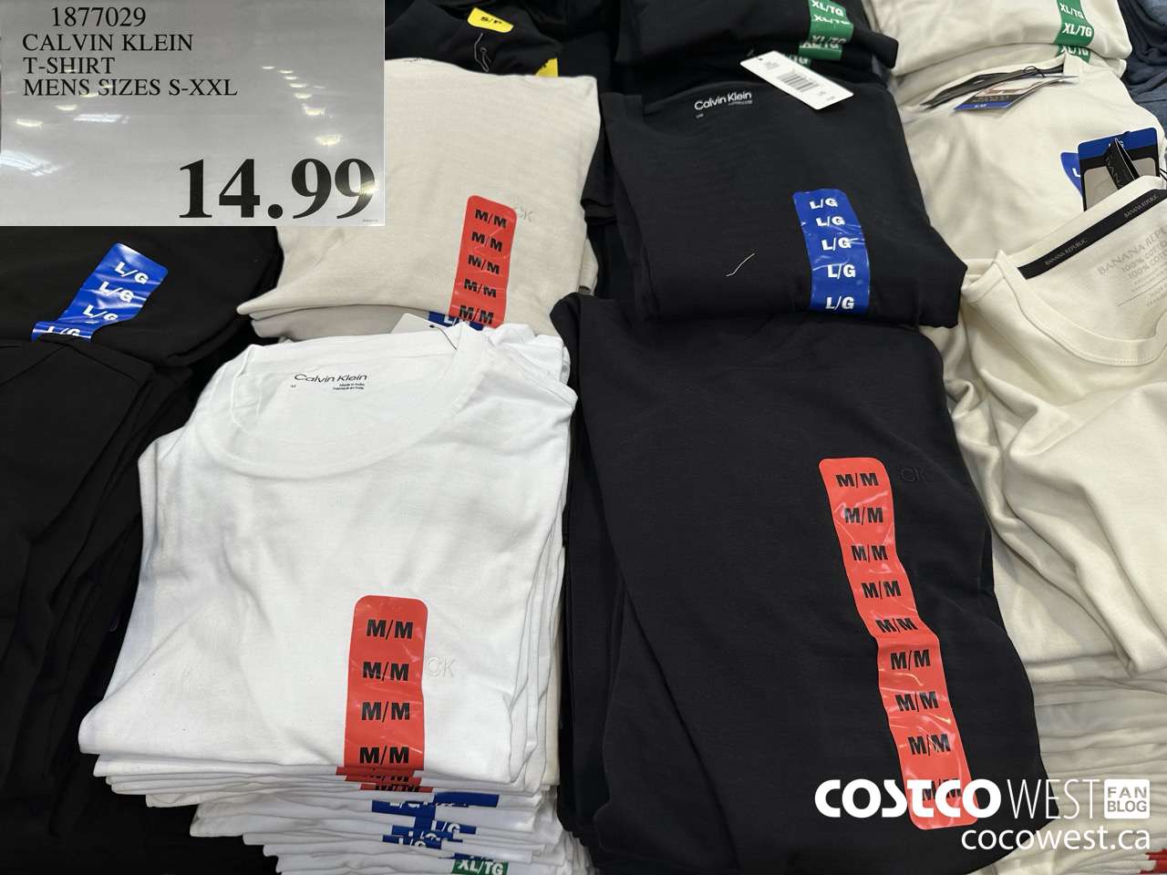 1877029 CALVIN KLEIN T-SHIRT MENS SIZES S-XXL $14.99