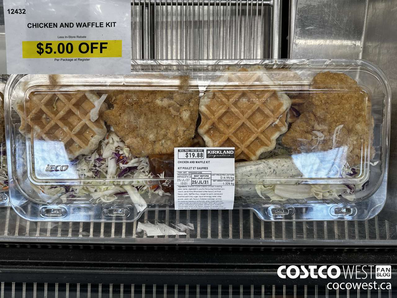 12432 CHICKEN AND WAFFLE KIT ($5.00 INSTANT SAVINGS)