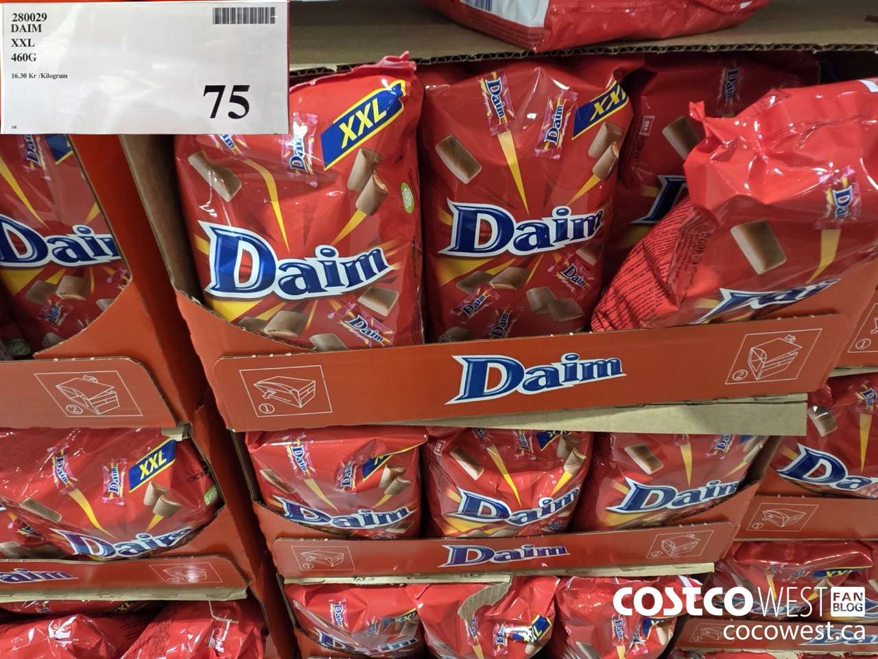 280029 DAIM XXL 460G $75.00