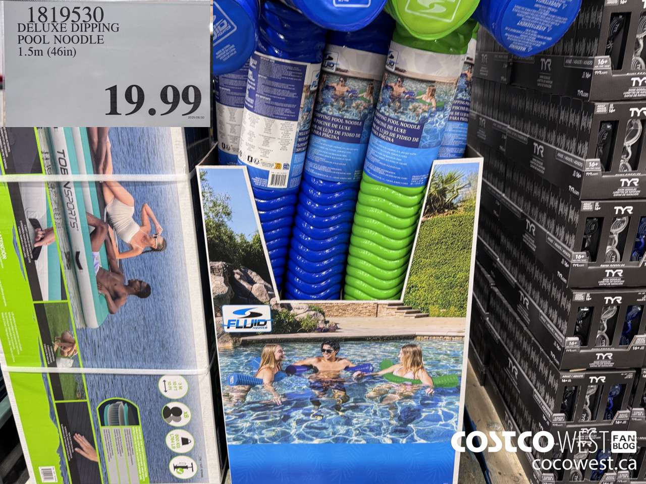 1819530 DELUXE DIPPING POOL NOODLE 1.5M (46IN) $19.99