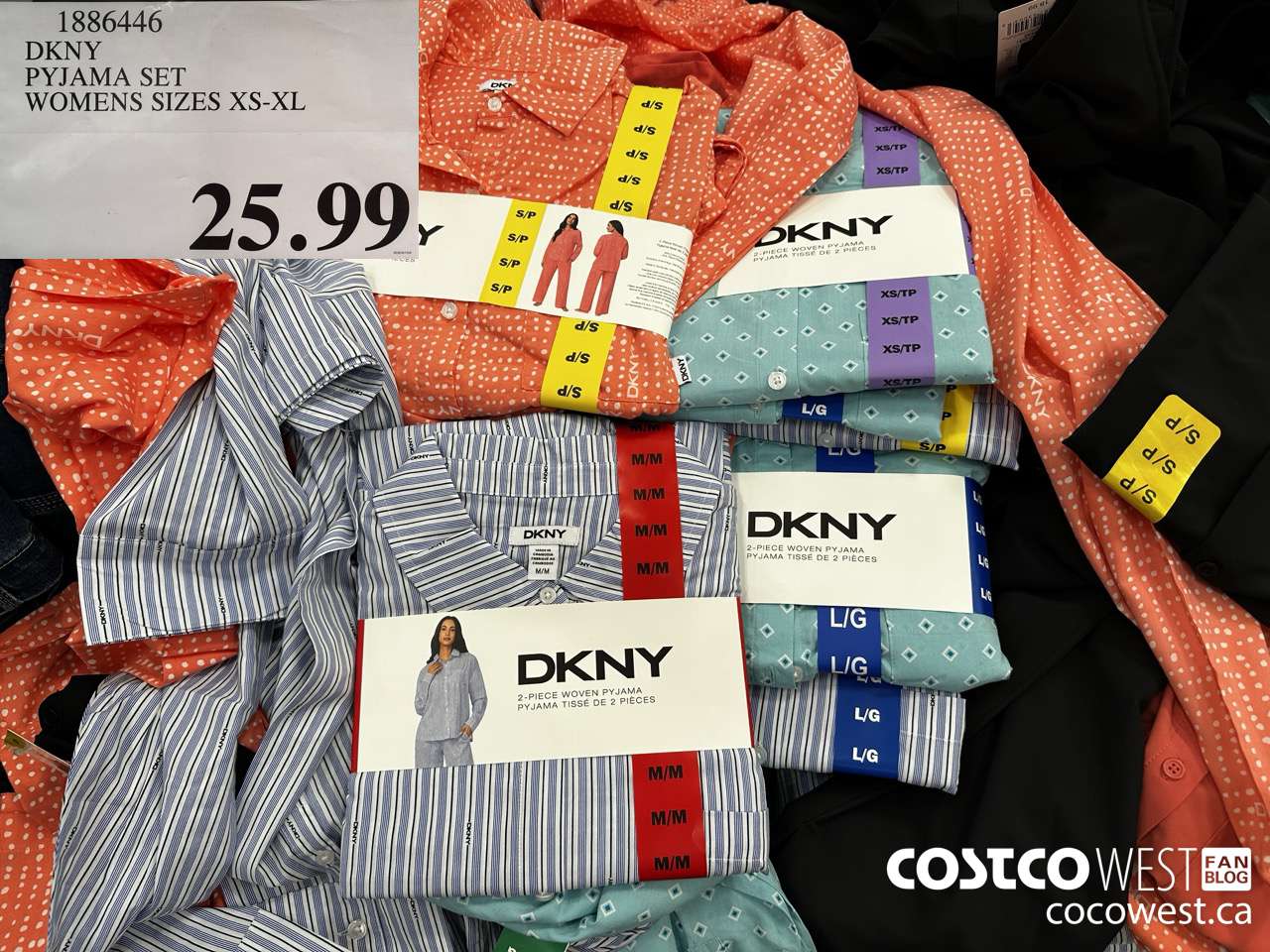 1886446 DKNY PYJAMA SET WOMENS SIZES XS-XL  $25.99