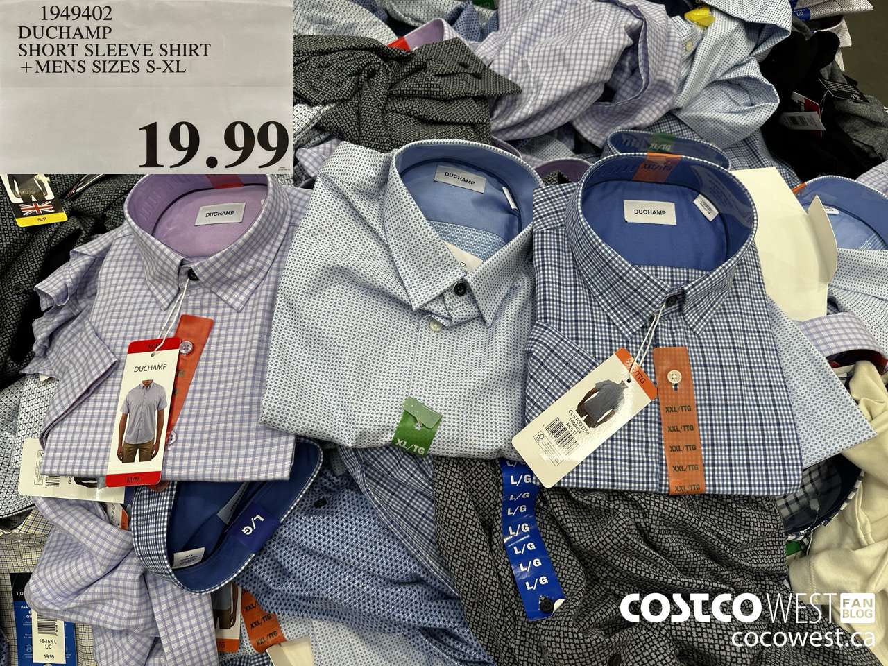 1949402 DUCHAMP SHORT SLEEVE SHIRT MENS SIZES S-XL  $19.99