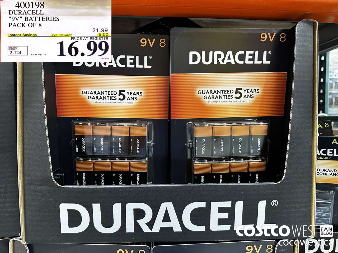 400198 DURACELL 