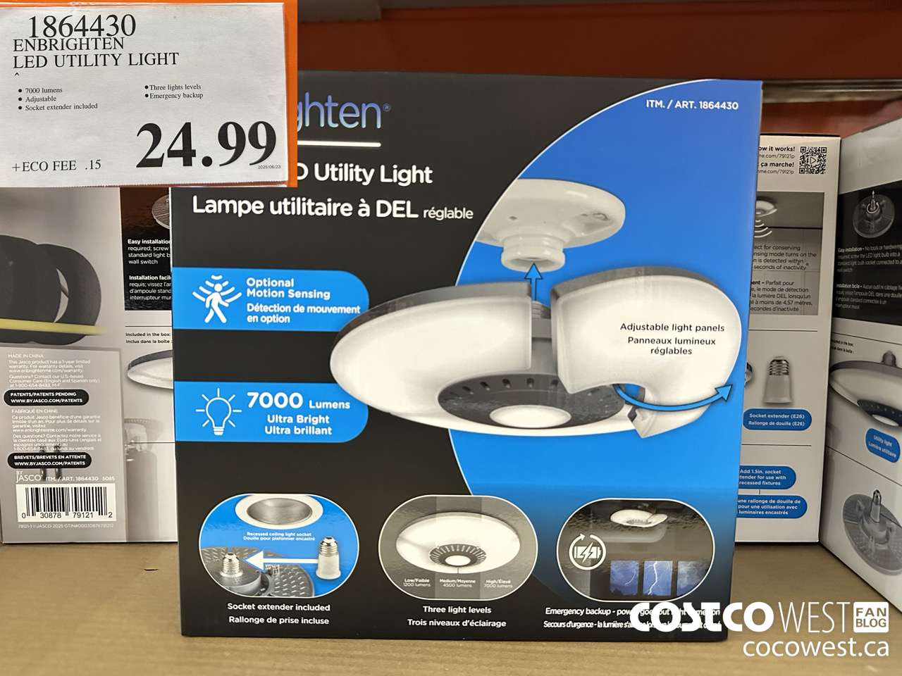 1864430 ENBRIGHTEN LED UTILITY LIGHT $24.99