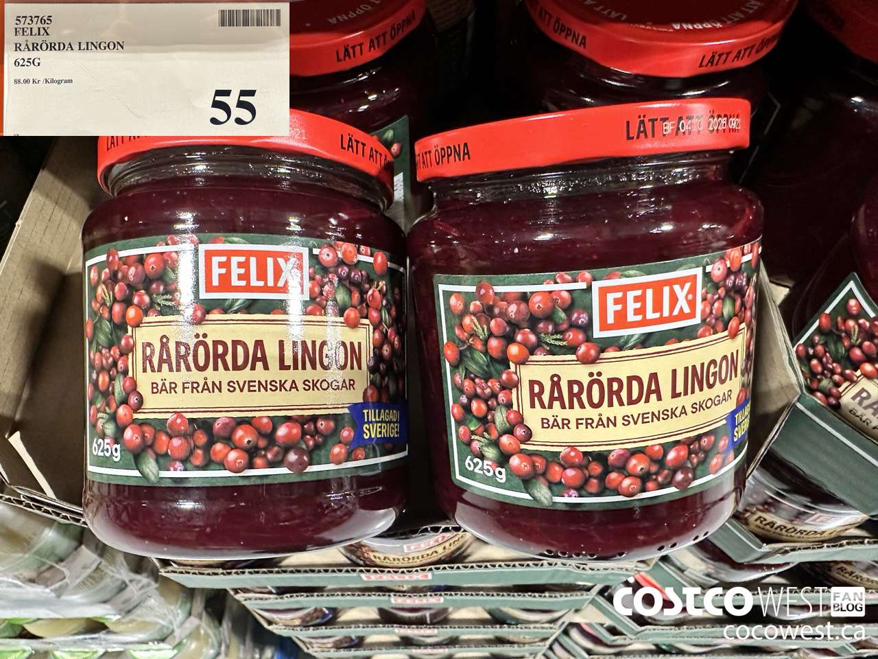 573765 FELIX RARORDA LINGON 625G $55.00