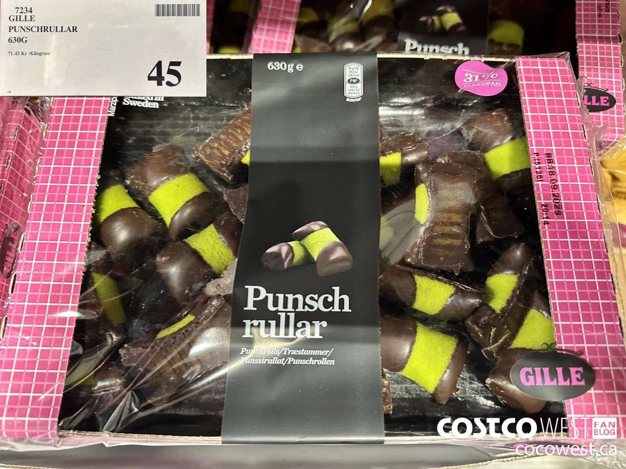 7234 GILLE PUNSCHRULLAR 630G $45.00