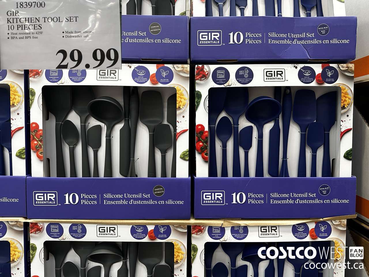 1839700 GIR KITCHEN TOOL SET 10 PIECES $29.99