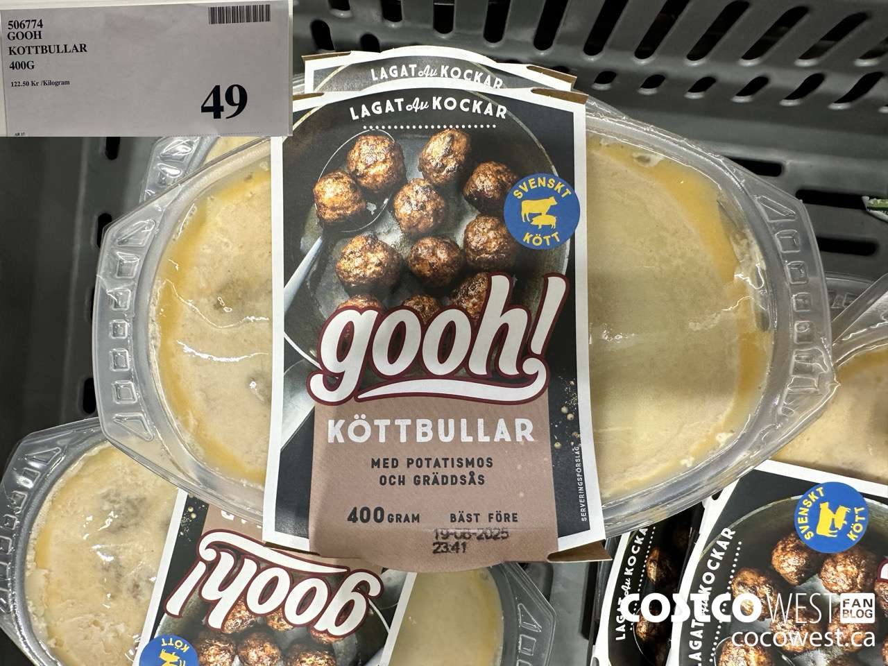 506774 GOOH KOTTBULLAR 400G $49.00