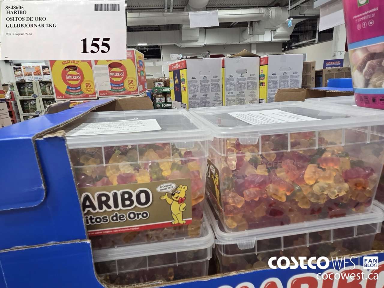 8548605 HARIBO OSITOS DE ORO GULDBJORNAR 2KG $155.00