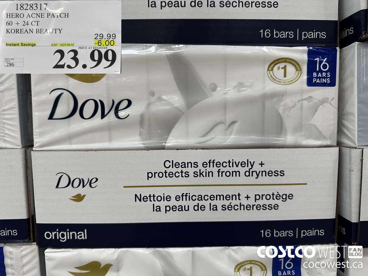 1828317 HERO MIGHTY ACNE PATCH 60 + 24 CT ($6.00 INSTANT SAVINGS EXPIRES ON 2025-08-03) $23.99