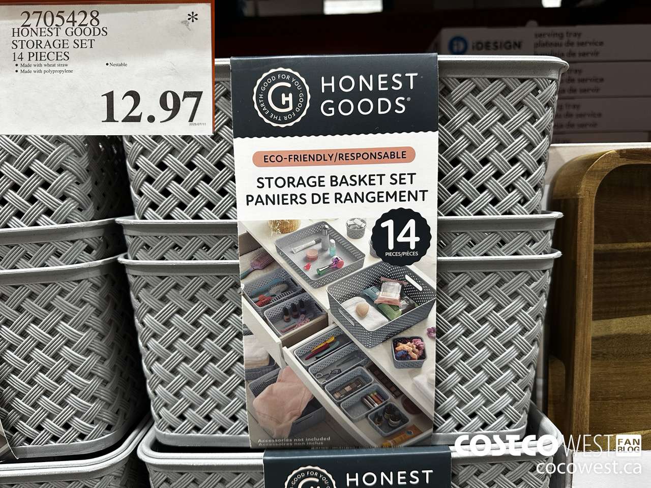 2705428 HONEST GOOD STORAGE SET 14 PIECES $12.97