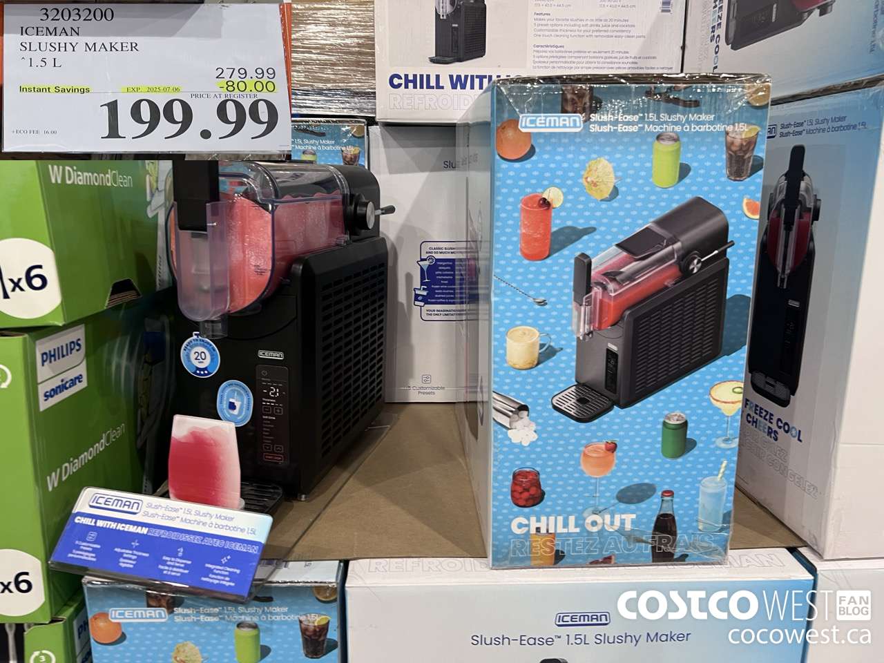 3203200 ICEMAN SLUSHY MAKER 1.5L ($80.00 INSTANT SAVINGS EXPIRES ON 2025-07-06) $199.99