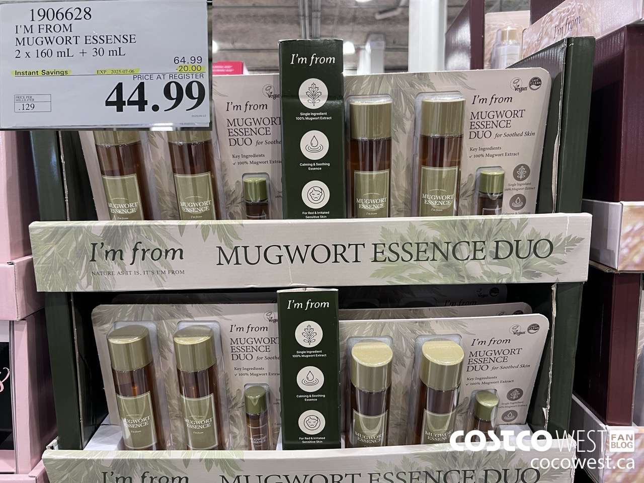 1906628 I'M FROM MUGWORT ESSENSE 2 x 160 mL + 30 mL ($20.00 INSTANT SAVINGS EXPIRES ON 2025-07-06) $44.99