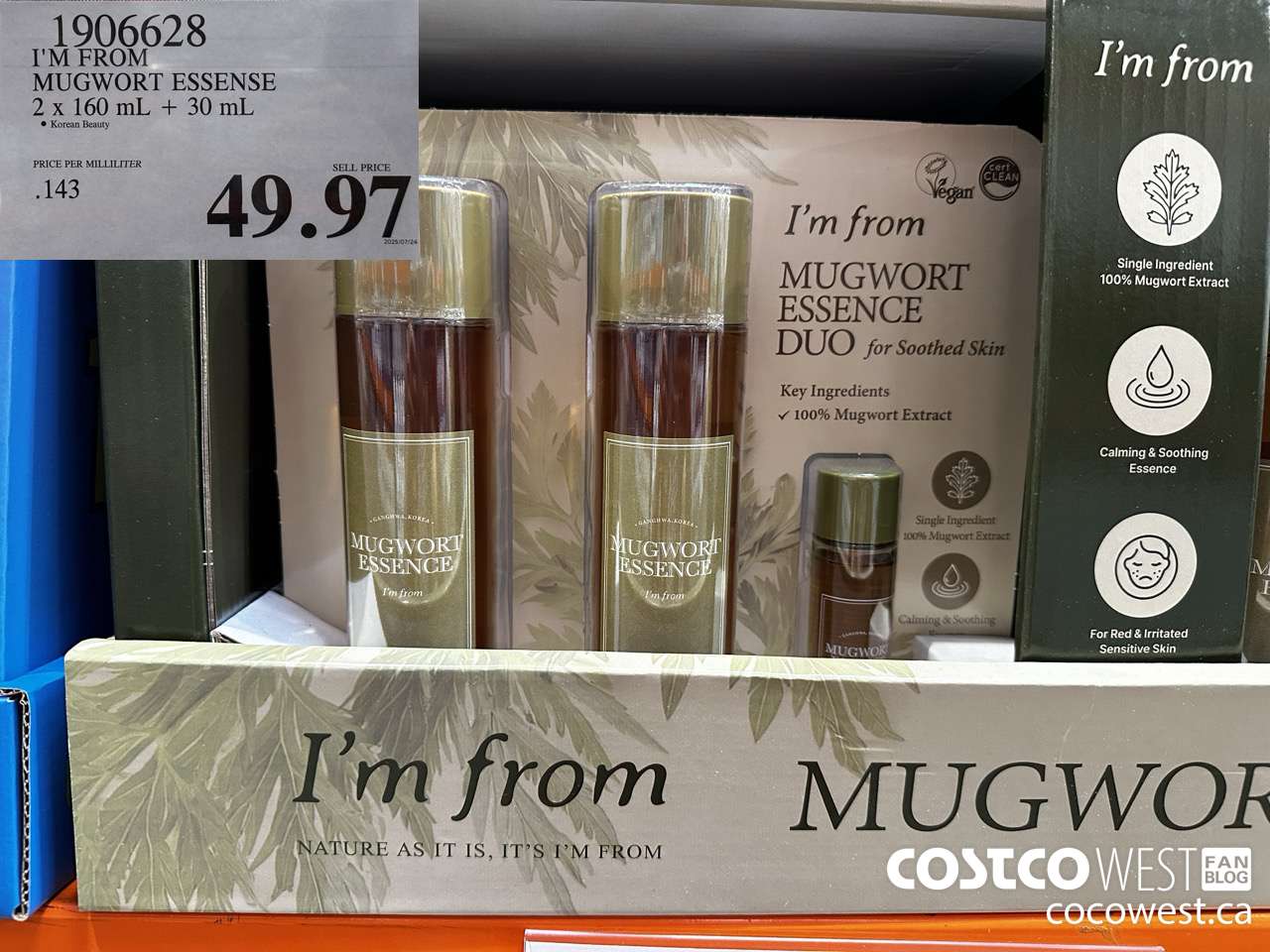 1906628 I'M FROM MUGWORT ESSENSE 2 x 160 mL + 30 mL $49.97