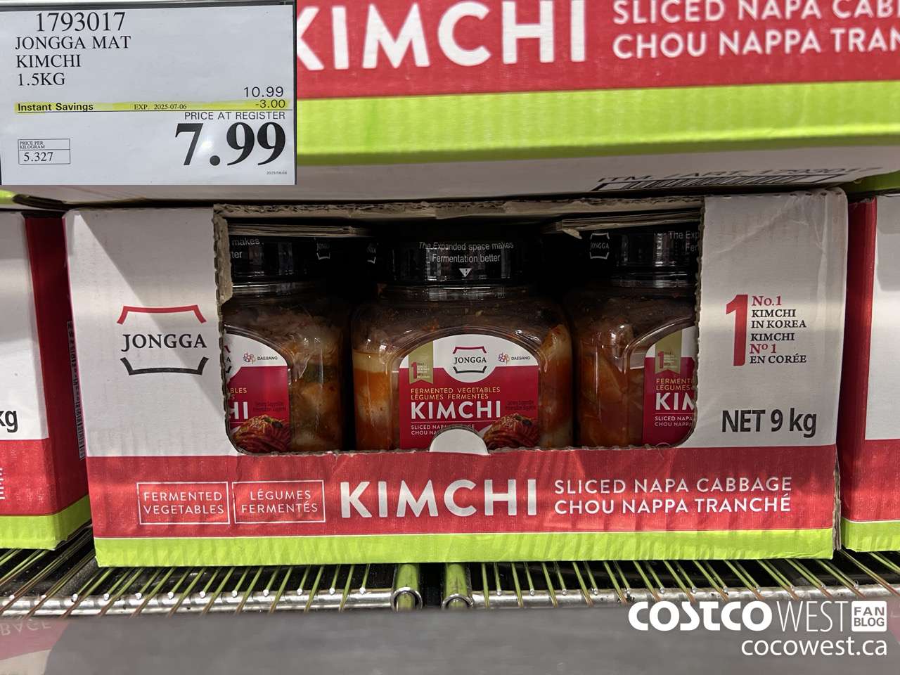 1793017 JONGGA MAT KIMCHI 1.5KG ($3.00 INSTANT SAVINGS EXPIRES ON 2025-07-06) $7.99