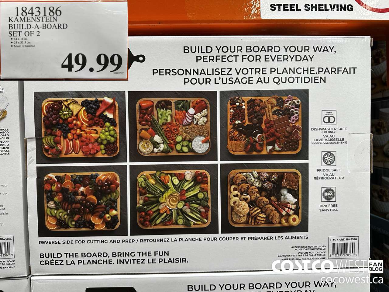 1843186 KAMENSTEIN BUILD-A-BOARD SET OF 2 $49.99