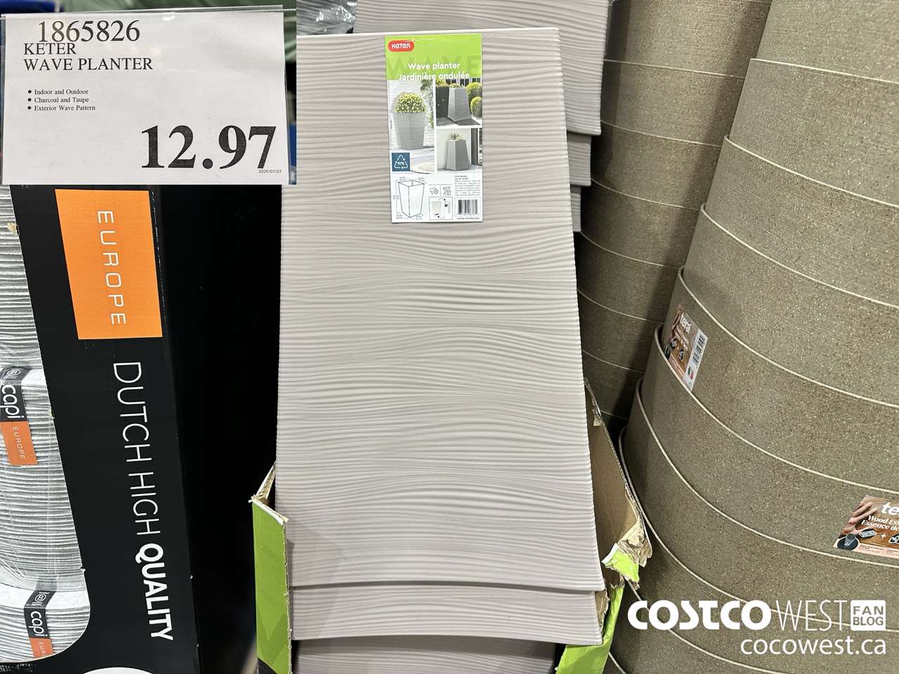 1865826 KETER WAVE PLANTER $12.97