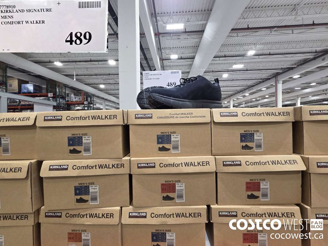 7778910 KIRKLAND SIGNATURE MENS COMFORT WALKER $489.00