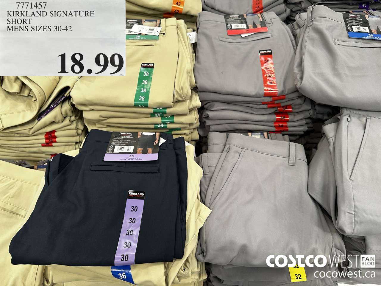 7771457 KIRKLAND SIGNATURE SHORT MENS SIZES 30-42 $18.99