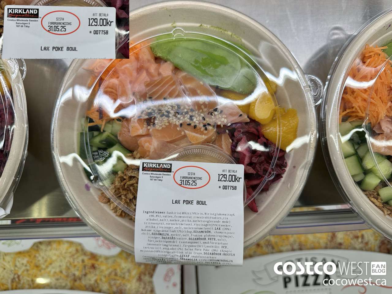 007758 LAX POKE BOWL $129.00