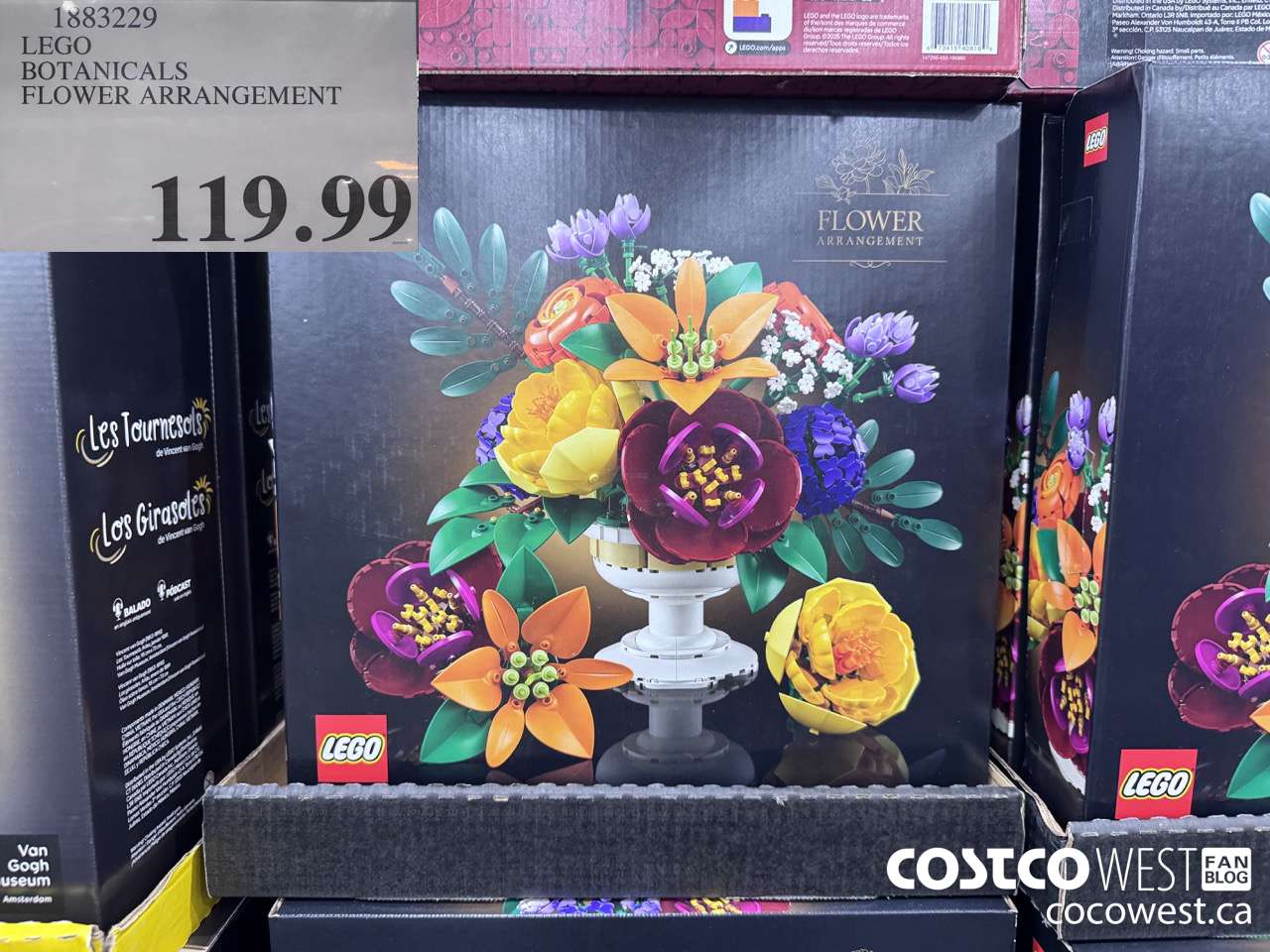 1883229 LEGO BOTANICALS FLOWER ARRANGEMENT $119.99