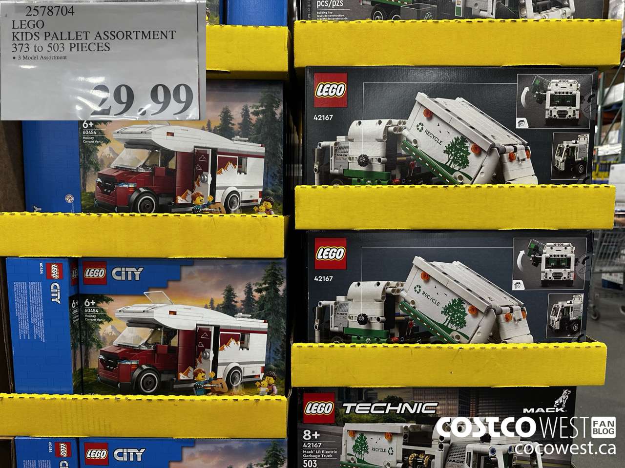 2578704 LEGO KIDS PALLET ASSORTMENT 373 TO 503 PIECES $29.99