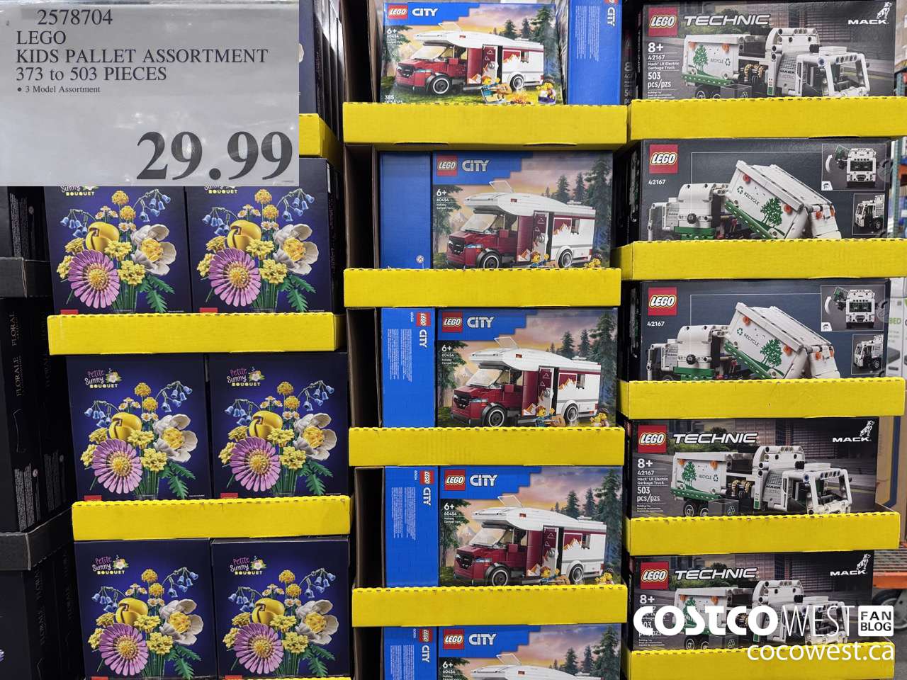 2578704 LEGO KIDS PALLET ASSORTMENT 373 TO 503 PIECES $29.99