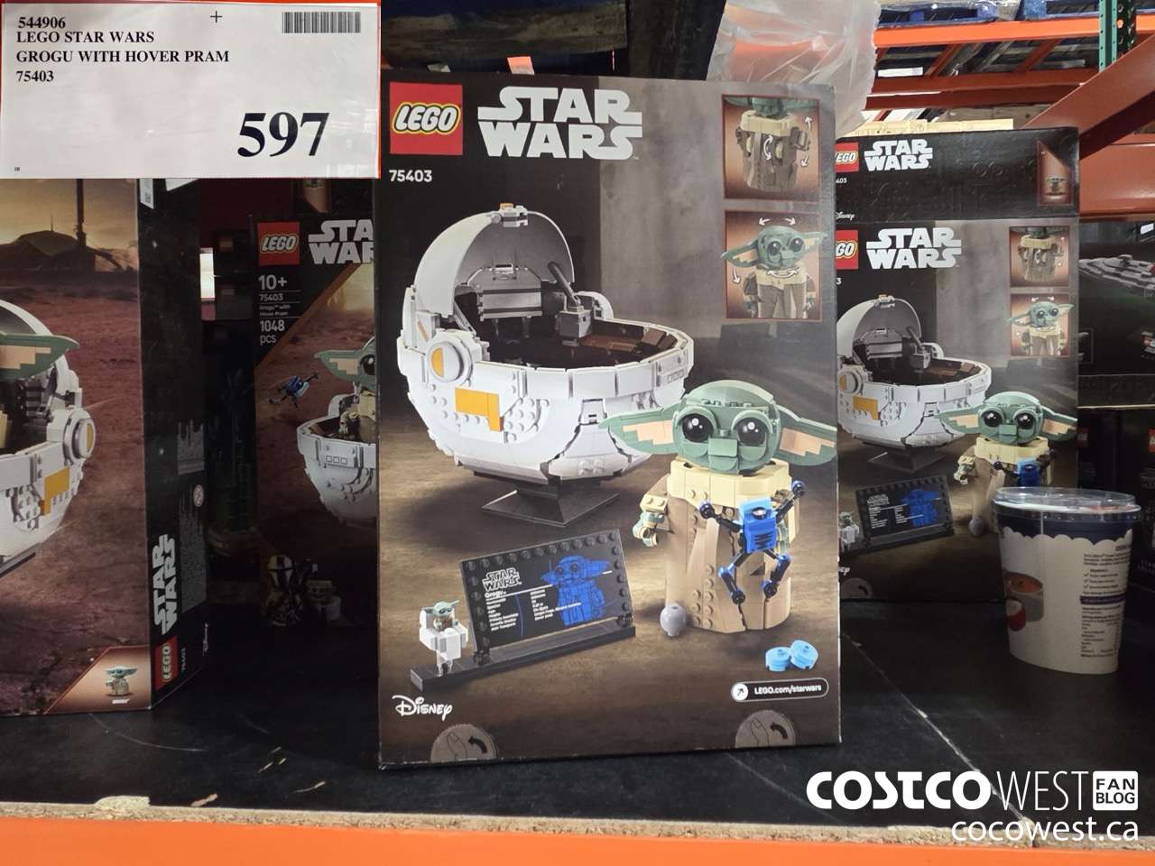 544906 LEGO STAR WARS GROGU WITH HOVER PRAM 75403 $597.00