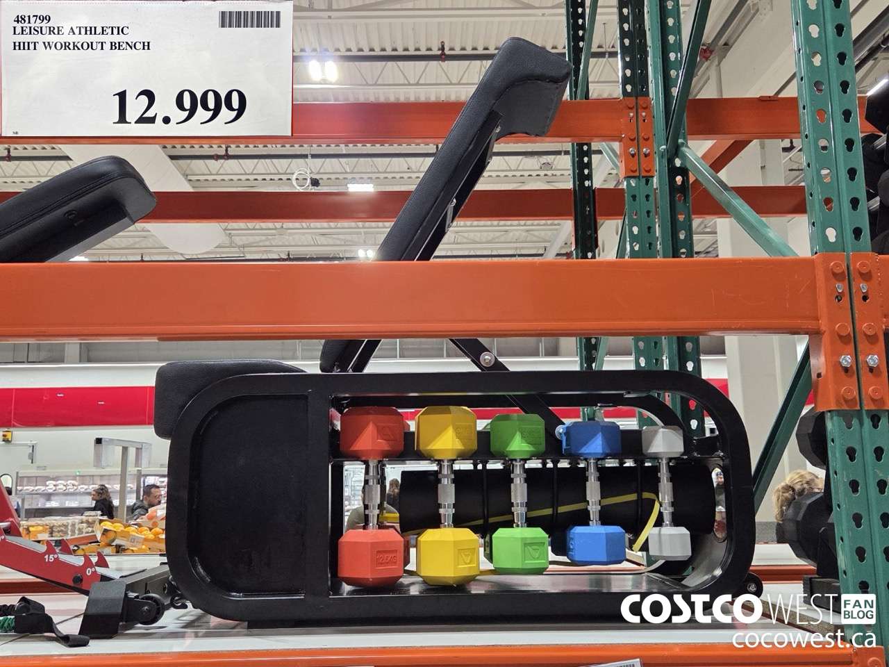 481799 LEISURE ATHLETIC HIIT WORKOUT BENCH $12999.00