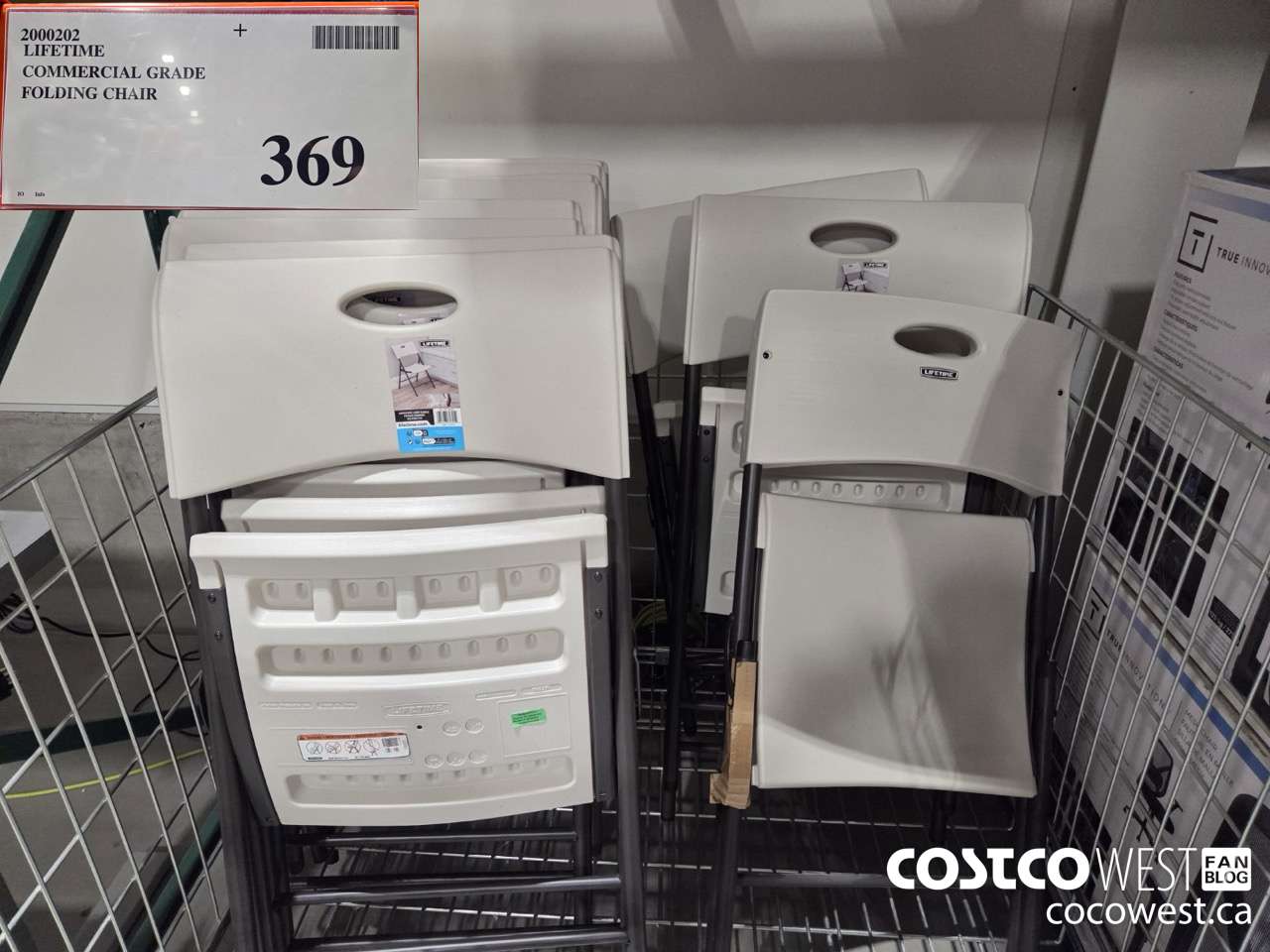 2000202 LIFETIME COMMERCIAL GRADE FOLDING CHAIR $369.00