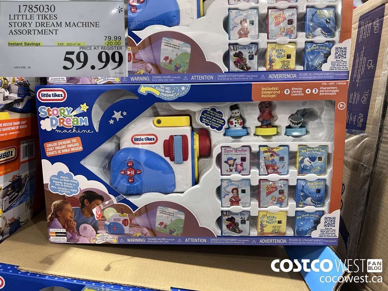 1785030 LITTLE TIKES STORY DREAM MACHINE ASSORTMENT ($20.00 INSTANT SAVINGS EXPIRES ON 2025-07-06) $59.99